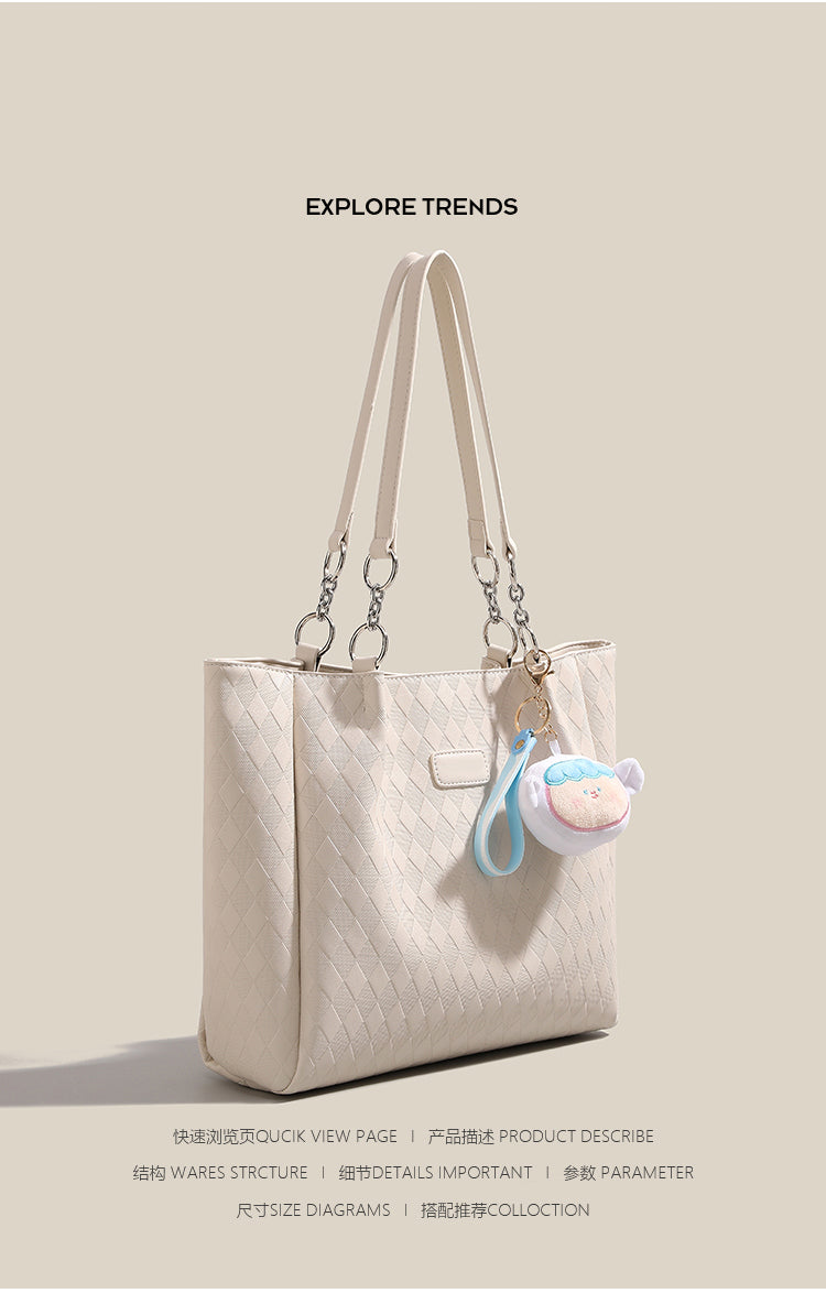 Large capacity shoulder bag/tote bag/large bag for work/school/commuting