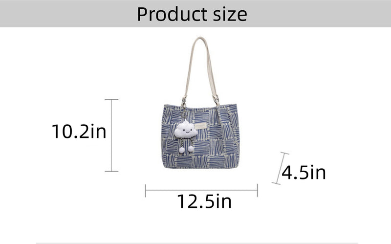 Stylish and spacious new women's shoulder bag, versatile and suitable for commuting or work, tote bag. Perfect as a birthday gift or other present.