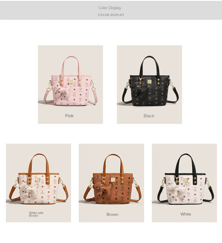 Women's original tote bag, new spring/summer style, niche bucket bag, handbag, shopping basket, shoulder bag, crossbody bag