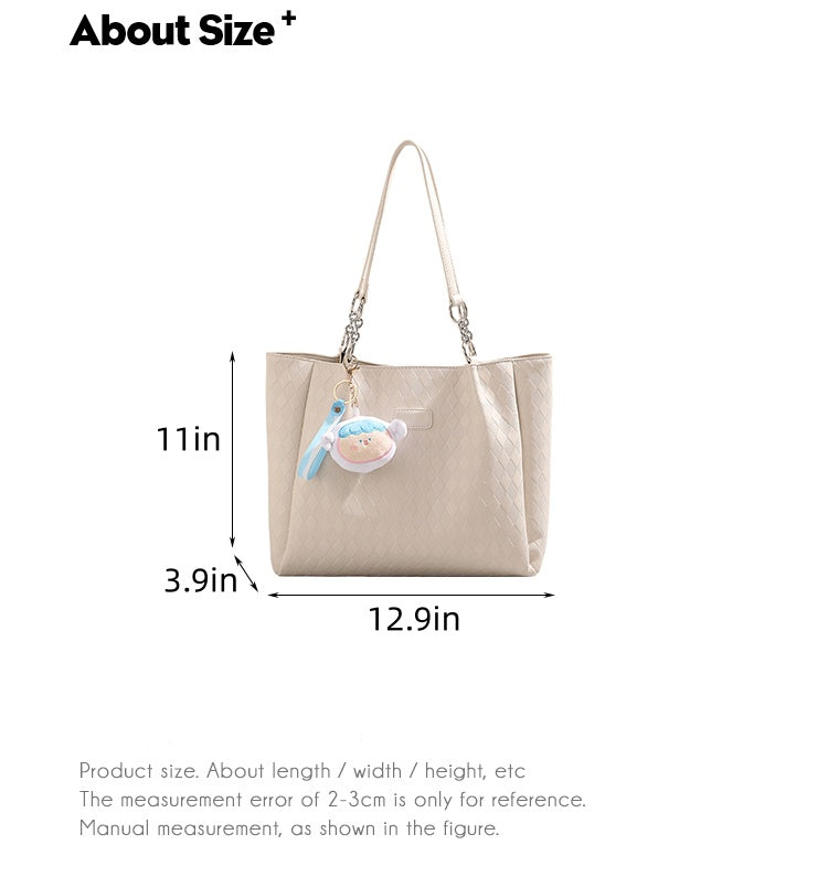 Large capacity shoulder bag/tote bag/large bag for work/school/commuting