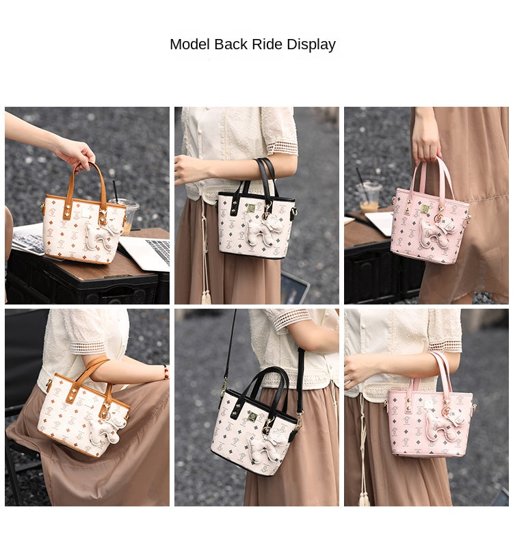 Women's original tote bag, new spring/summer style, niche bucket bag, handbag, shopping basket, shoulder bag, crossbody bag