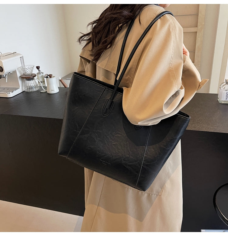 Merlad Tote Bag, New Style, High-End Retro Shoulder Bag, Large Capacity Tote Bag, Commuter Bag, Birthday Gift, Gift for Friends, Gift for Mothers, Gift for Wives