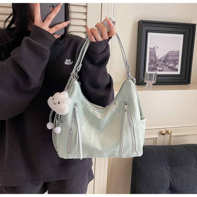 Multifunctional crossbody bag, new style, high-end commuter shoulder bag, large capacity tote bag, perfect as a birthday gift for mom, friends, or wife.