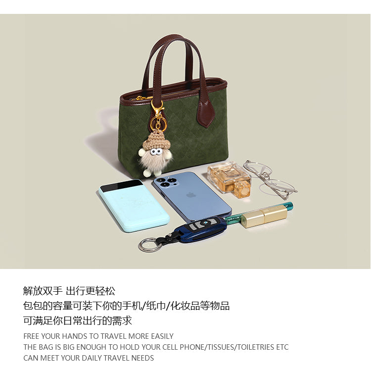 High-end bucket bag for women, new spring/summer style, fashionable and versatile, handbag, shoulder bag, crossbody bag.