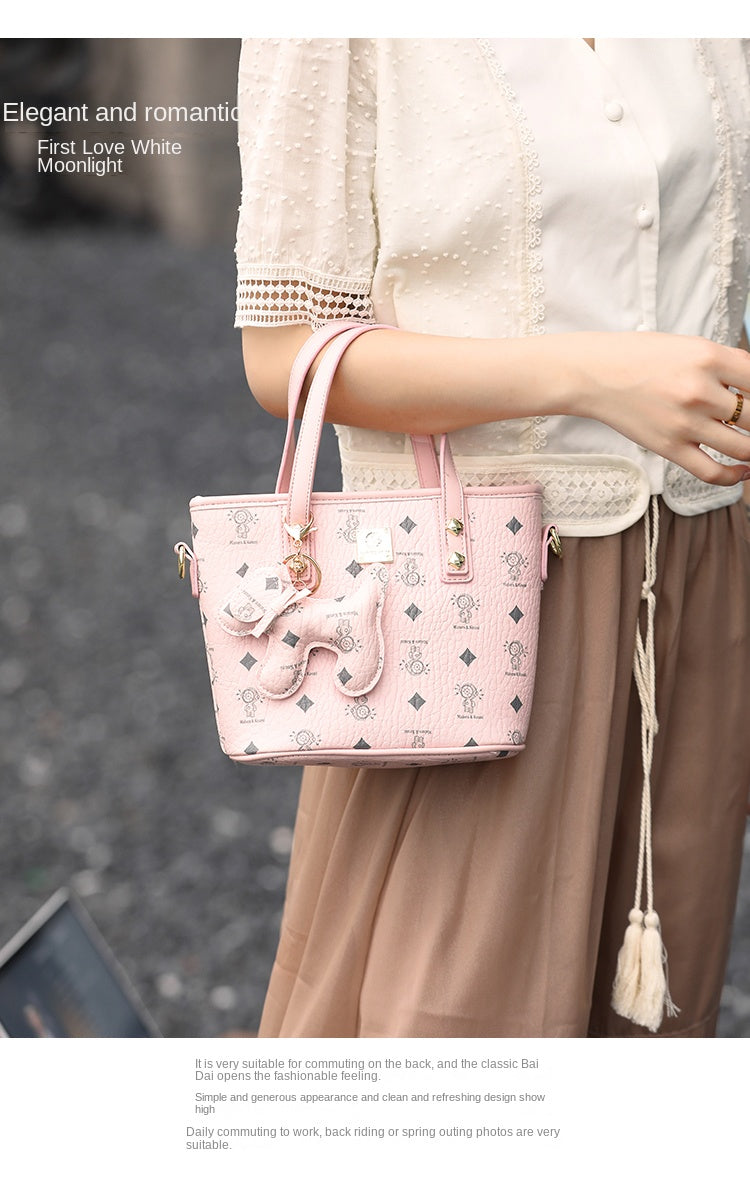 Women's original tote bag, new spring/summer style, niche bucket bag, handbag, shopping basket, shoulder bag, crossbody bag