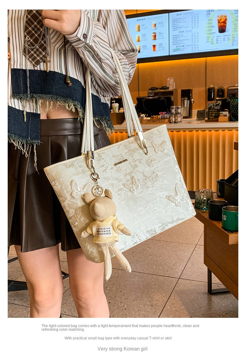 Original, high-end, niche tote bag, new style, large capacity, commuter underarm bag/shoulder bag