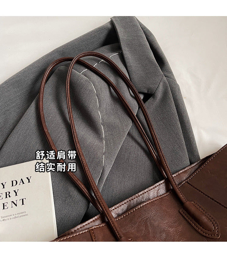 Merlad Tote Bag, New Style, High-End Retro Shoulder Bag, Large Capacity Tote Bag, Commuter Bag, Birthday Gift, Gift for Friends, Gift for Mothers, Gift for Wives