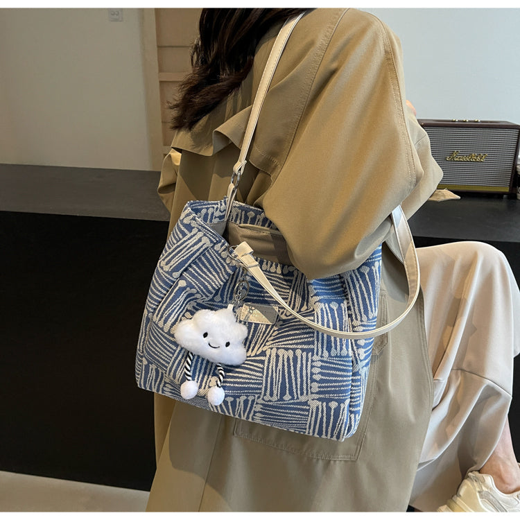 Stylish and spacious new women's shoulder bag, versatile and suitable for commuting or work, tote bag. Perfect as a birthday gift or other present.