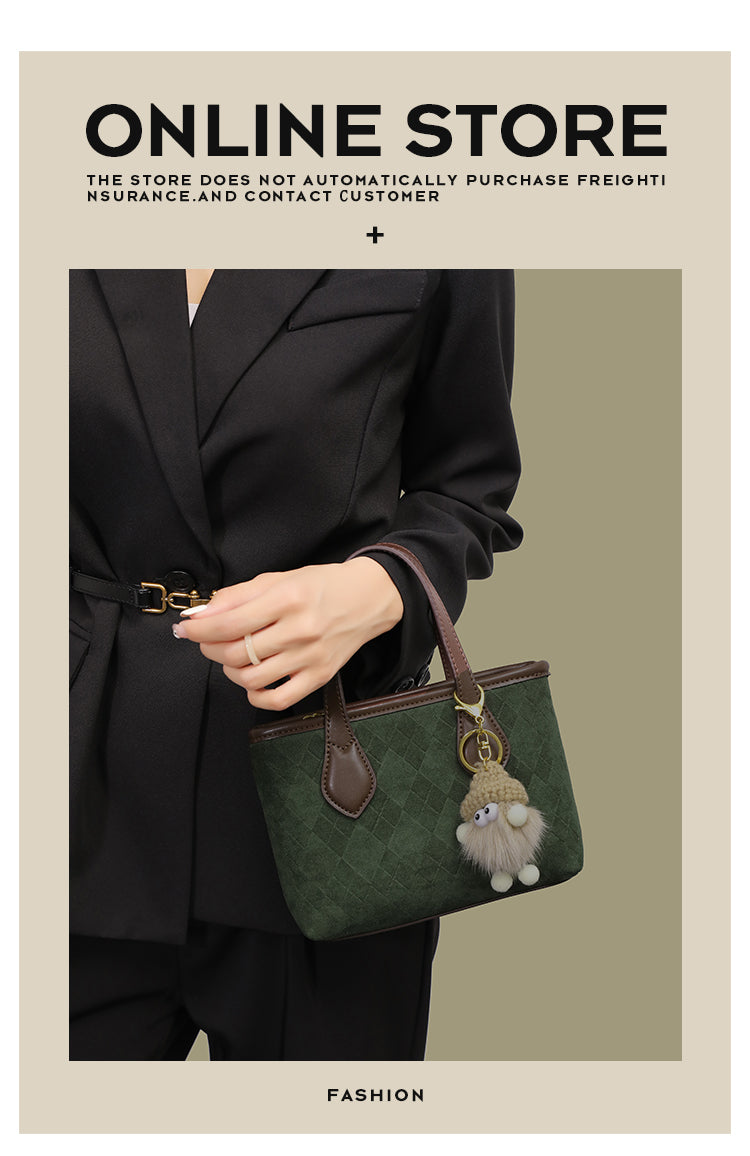 High-end bucket bag for women, new spring/summer style, fashionable and versatile, handbag, shoulder bag, crossbody bag.