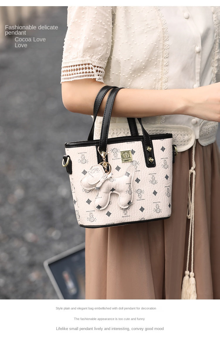 Women's original tote bag, new spring/summer style, niche bucket bag, handbag, shopping basket, shoulder bag, crossbody bag