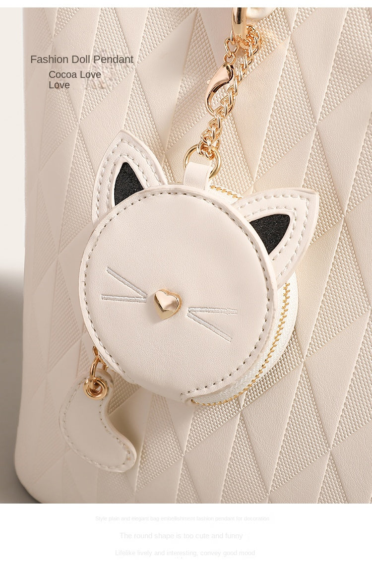 Women's original tote bag, new spring/summer style, large capacity, commuter shoulder bag, handbag, underarm bag.