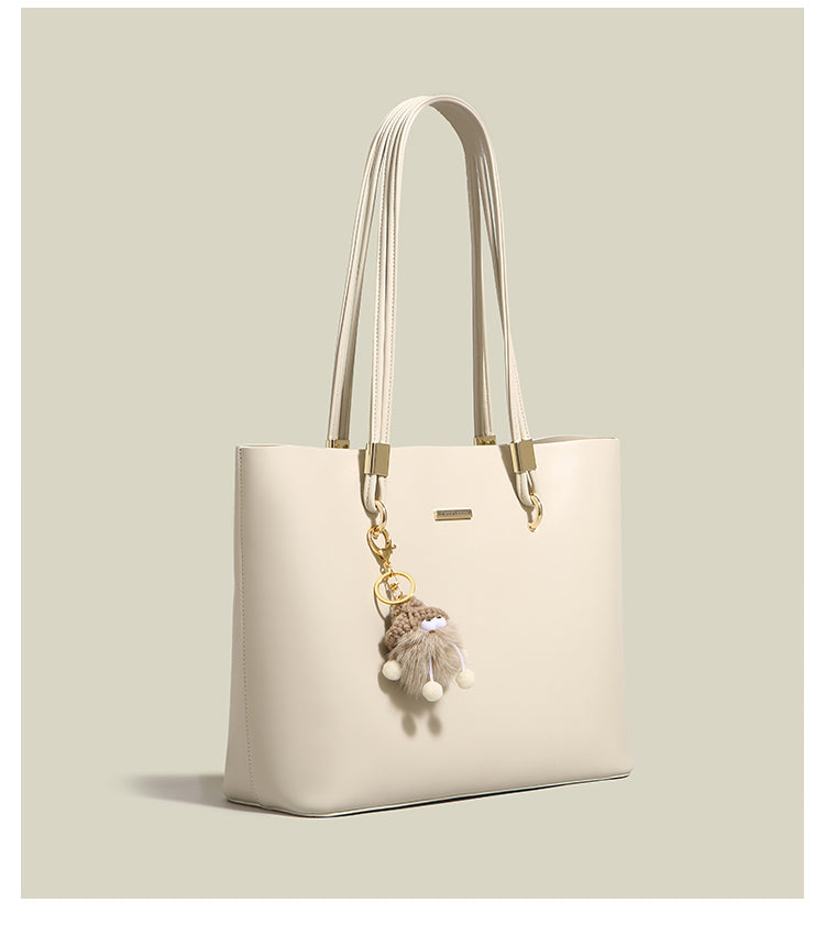 New women's tote bag, large size, suitable for commuting and work, high-end style, large capacity, shoulder bag/underarm bag.