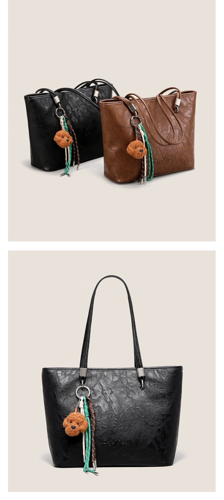 Women's Tote Bag, Niche Brand, Large Capacity, Commuter Shoulder Bag, Versatile Handbag/Underarm Bag