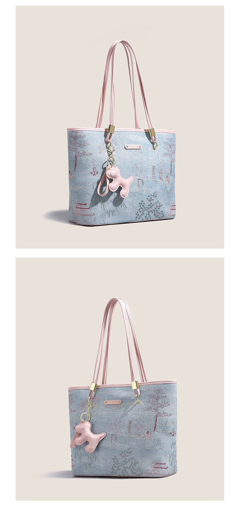 Original women's tote bag, new style, large capacity, versatile, perfect for work or commuting, ideal as a birthday gift, for mom, or for wife.