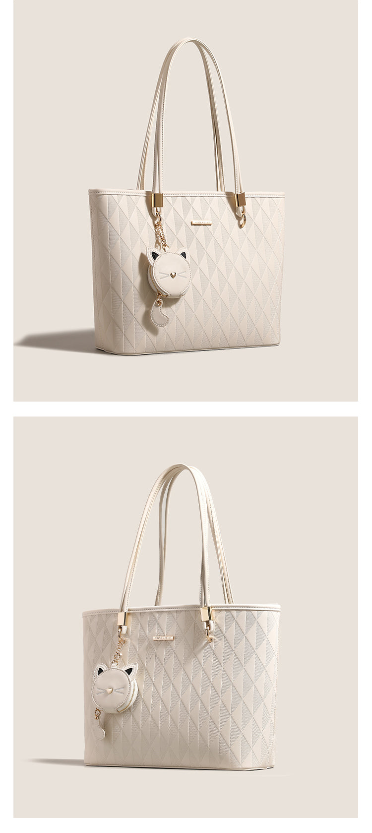 Women's original tote bag, new spring/summer style, large capacity, commuter shoulder bag, handbag, underarm bag.