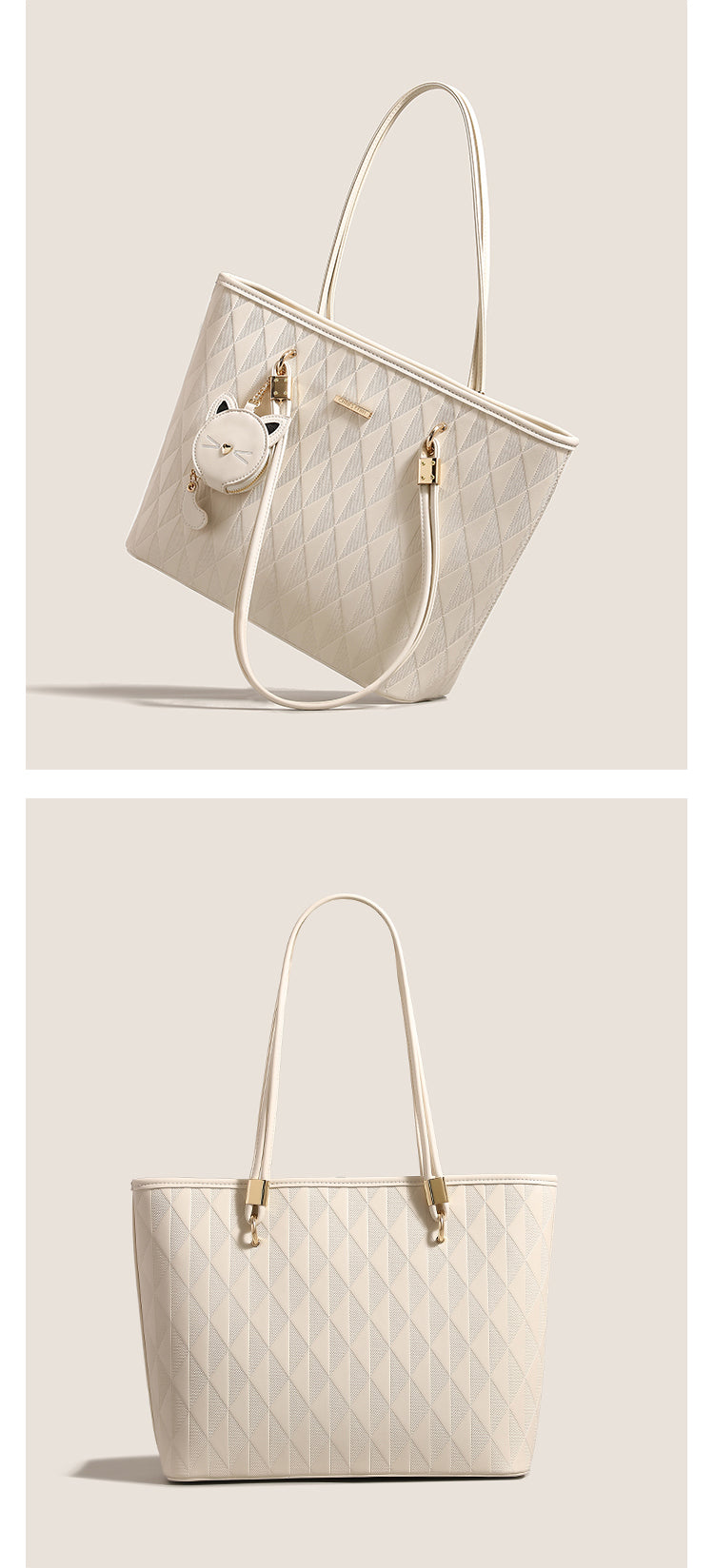 Women's original tote bag, new spring/summer style, large capacity, commuter shoulder bag, handbag, underarm bag.