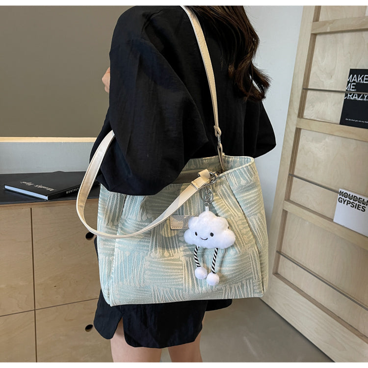 Stylish and spacious new women's shoulder bag, versatile and suitable for commuting or work, tote bag. Perfect as a birthday gift or other present.