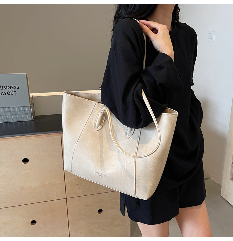 Merlad Tote Bag, New Style, High-End Retro Shoulder Bag, Large Capacity Tote Bag, Commuter Bag, Birthday Gift, Gift for Friends, Gift for Mothers, Gift for Wives