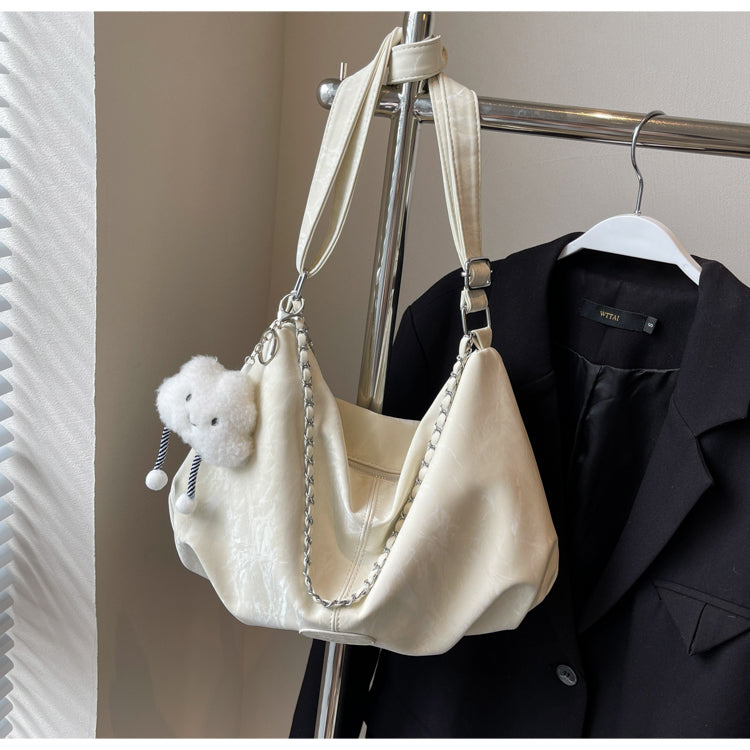 This year's trendy new women's shoulder bag, large capacity crossbody bag, commuter dumpling bag, perfect as a gift for mom, friend, or wife.