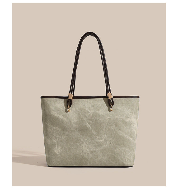 New tote bag, commuter bag, underarm bag, large capacity, handbag/shoulder bag, suitable for work commuting and college students.