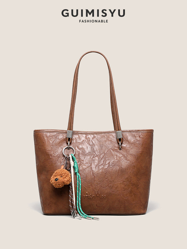 Women's Tote Bag, Niche Brand, Large Capacity, Commuter Shoulder Bag, Versatile Handbag/Underarm Bag