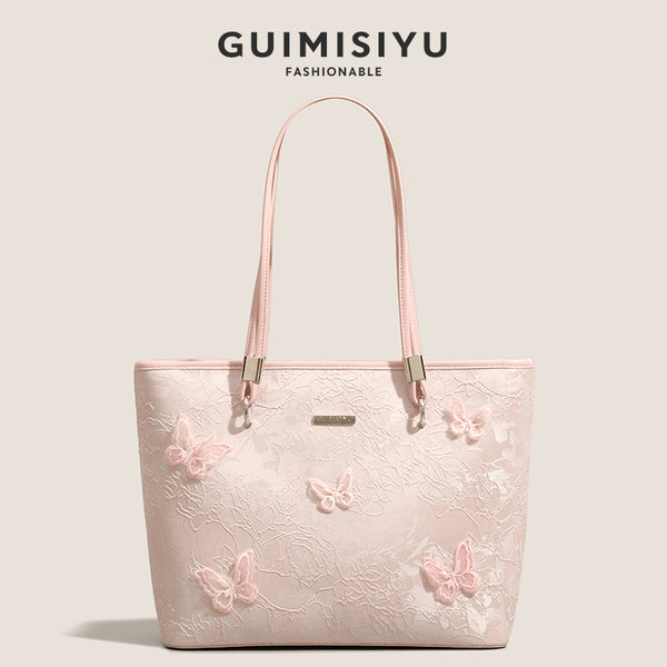 Original, high-end, niche tote bag, new style, large capacity, commuter underarm bag/shoulder bag