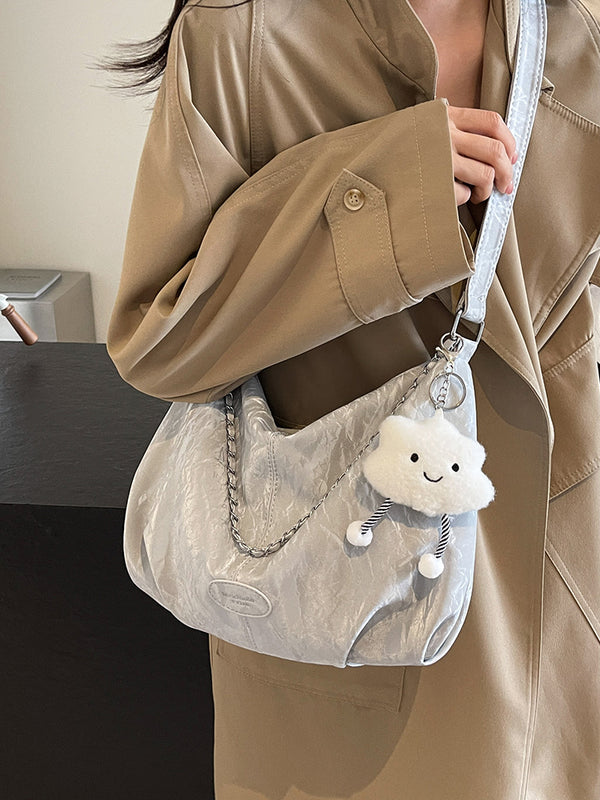 This year's trendy new women's shoulder bag, large capacity crossbody bag, commuter dumpling bag, perfect as a gift for mom, friend, or wife.