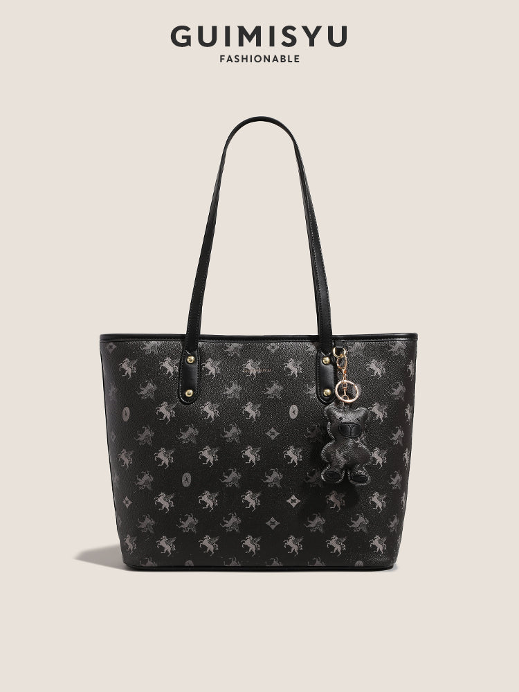 Women's original tote bag, new style, large capacity, commuter shoulder bag, class bag, handbag, underarm bag