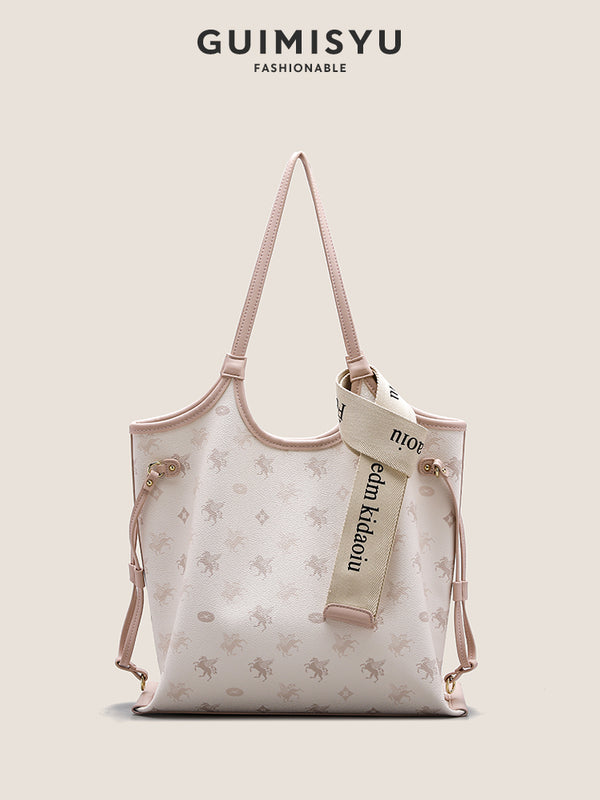 Original women's tote bag, 2025 new style, large commuter bag, shoulder bag, large capacity underarm bag.