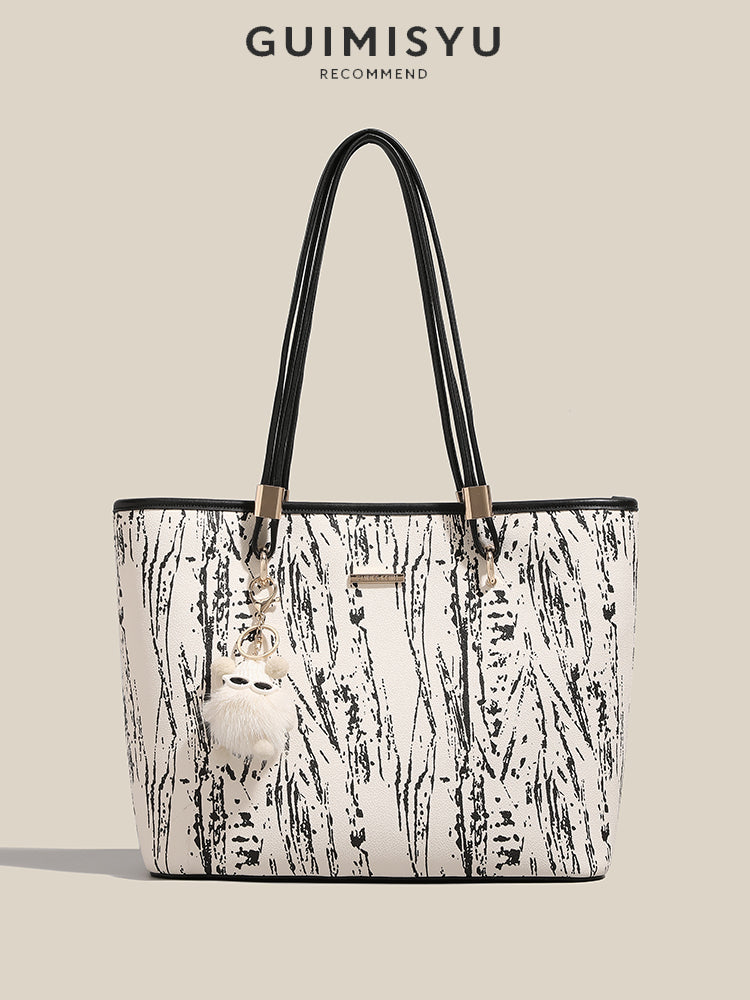 Original design, new style women's bag, college student commuter bag, handbag, underarm bag, large capacity tote bag, shoulder bag.