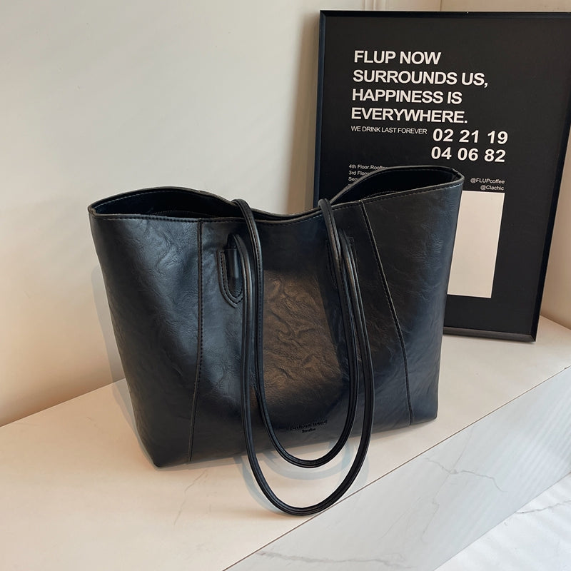 Merlad Tote Bag, New Style, High-End Retro Shoulder Bag, Large Capacity Tote Bag, Commuter Bag, Birthday Gift, Gift for Friends, Gift for Mothers, Gift for Wives