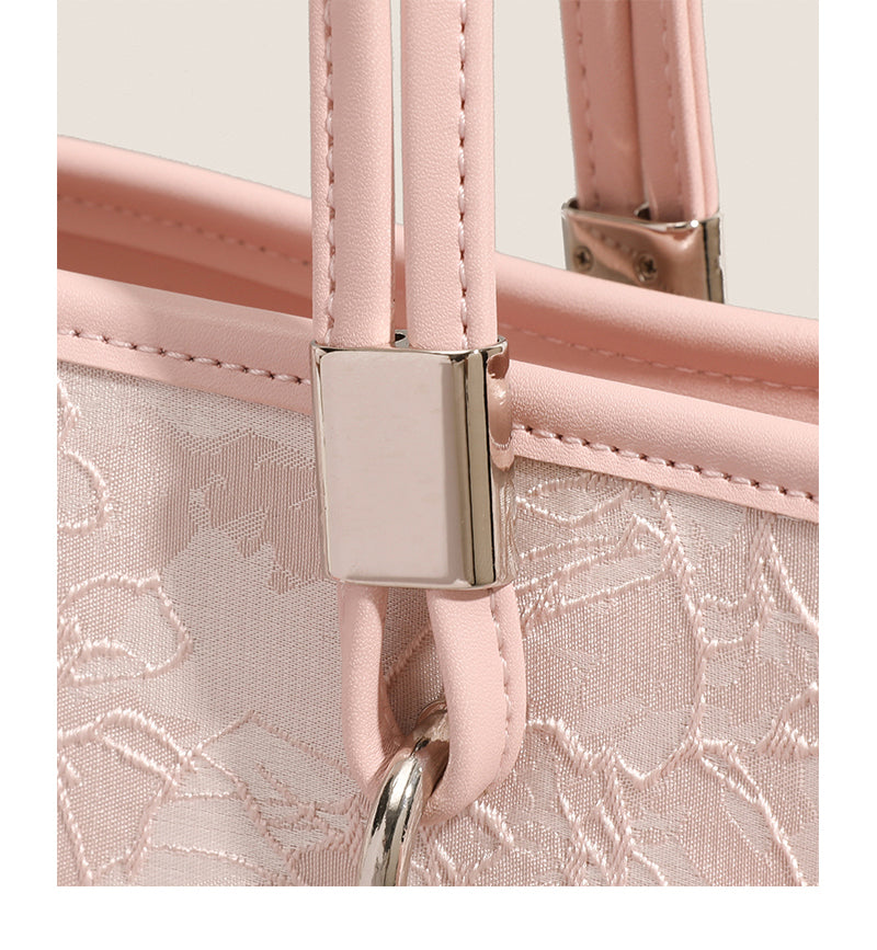 Original, high-end, niche tote bag, new style, large capacity, commuter underarm bag/shoulder bag