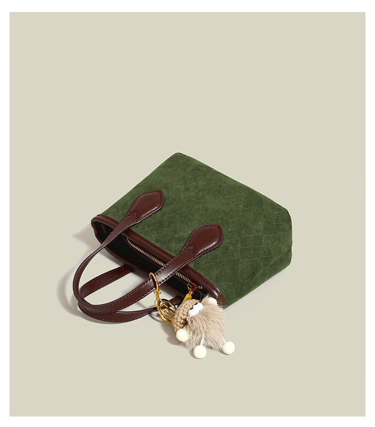 High-end bucket bag for women, new spring/summer style, fashionable and versatile, handbag, shoulder bag, crossbody bag.