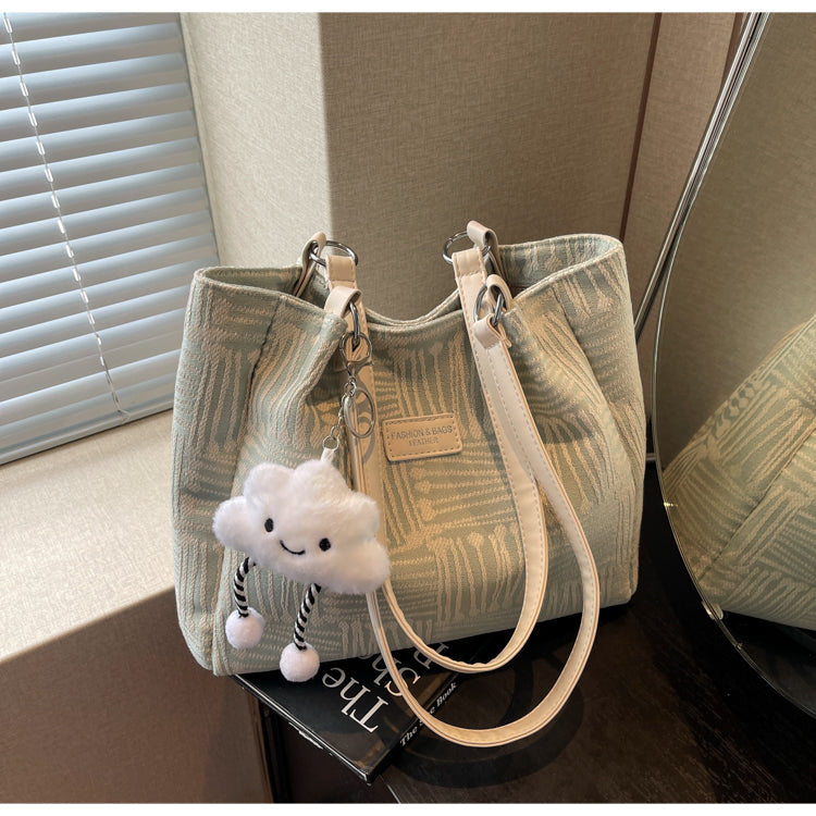 Stylish and spacious new women's shoulder bag, versatile and suitable for commuting or work, tote bag. Perfect as a birthday gift or other present.