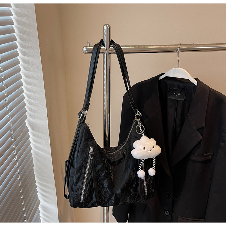 Multifunctional crossbody bag, new style, high-end commuter shoulder bag, large capacity tote bag, perfect as a birthday gift for mom, friends, or wife.