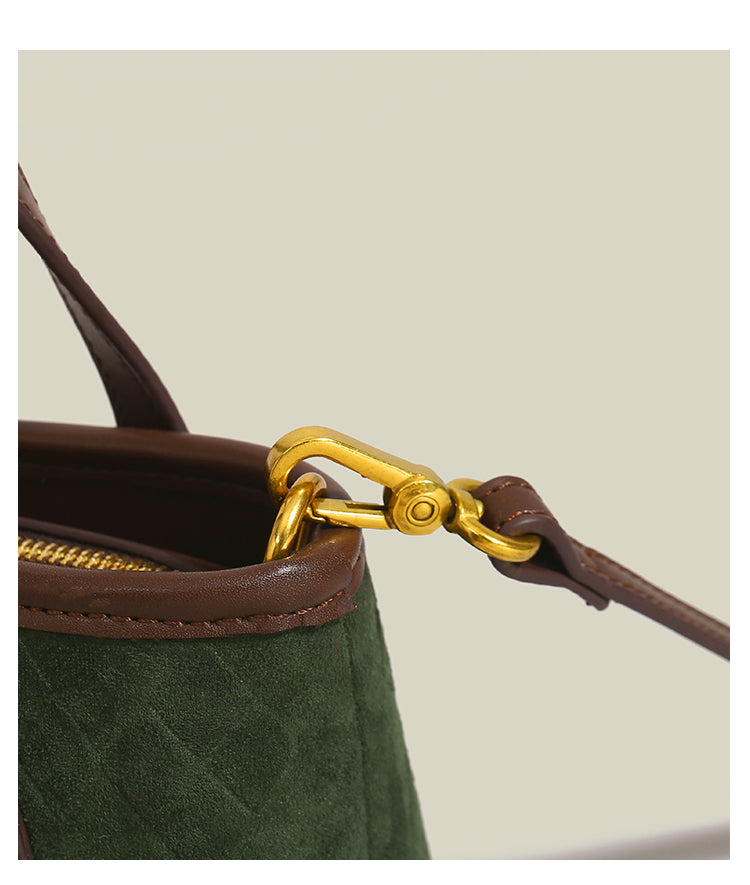 High-end bucket bag for women, new spring/summer style, fashionable and versatile, handbag, shoulder bag, crossbody bag.