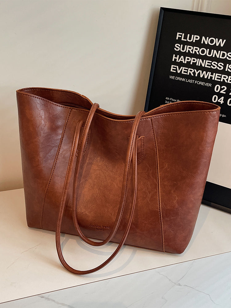 Merlad Tote Bag, New Style, High-End Retro Shoulder Bag, Large Capacity Tote Bag, Commuter Bag, Birthday Gift, Gift for Friends, Gift for Mothers, Gift for Wives