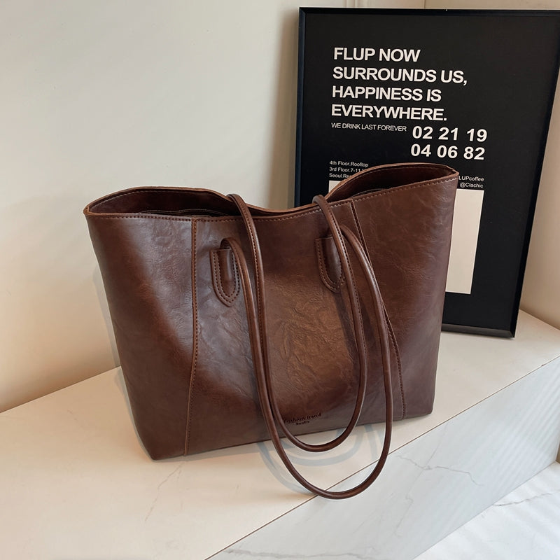 Merlad Tote Bag, New Style, High-End Retro Shoulder Bag, Large Capacity Tote Bag, Commuter Bag, Birthday Gift, Gift for Friends, Gift for Mothers, Gift for Wives