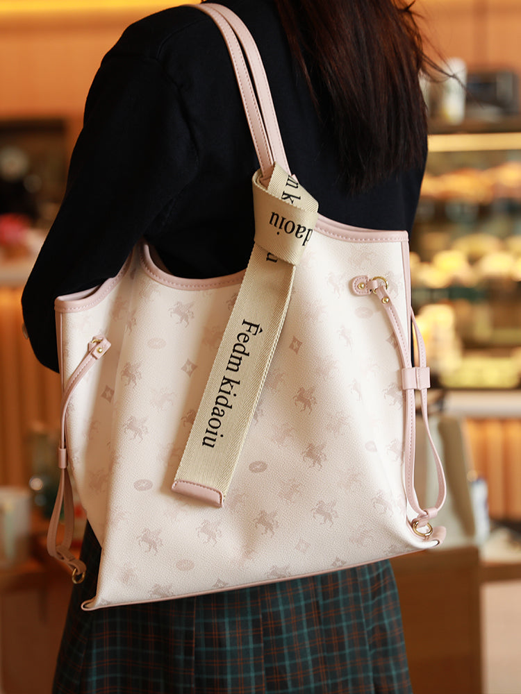 Original women's tote bag, 2025 new style, large commuter bag, shoulder bag, large capacity underarm bag.