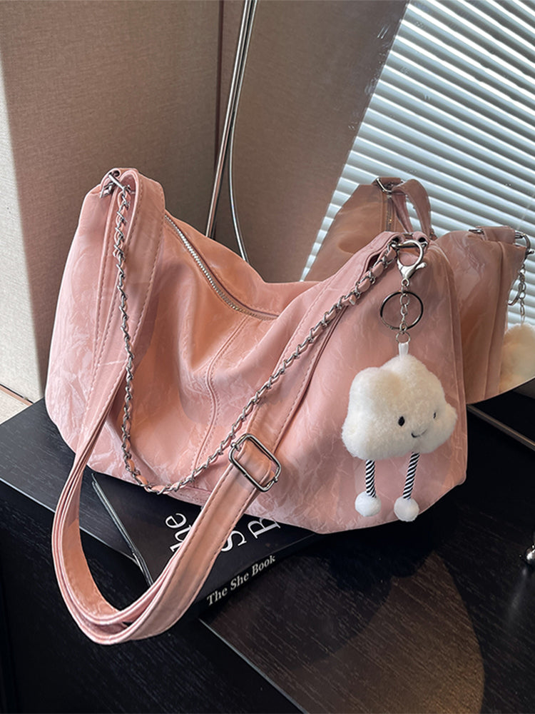This year's trendy new women's shoulder bag, large capacity crossbody bag, commuter dumpling bag, perfect as a gift for mom, friend, or wife.