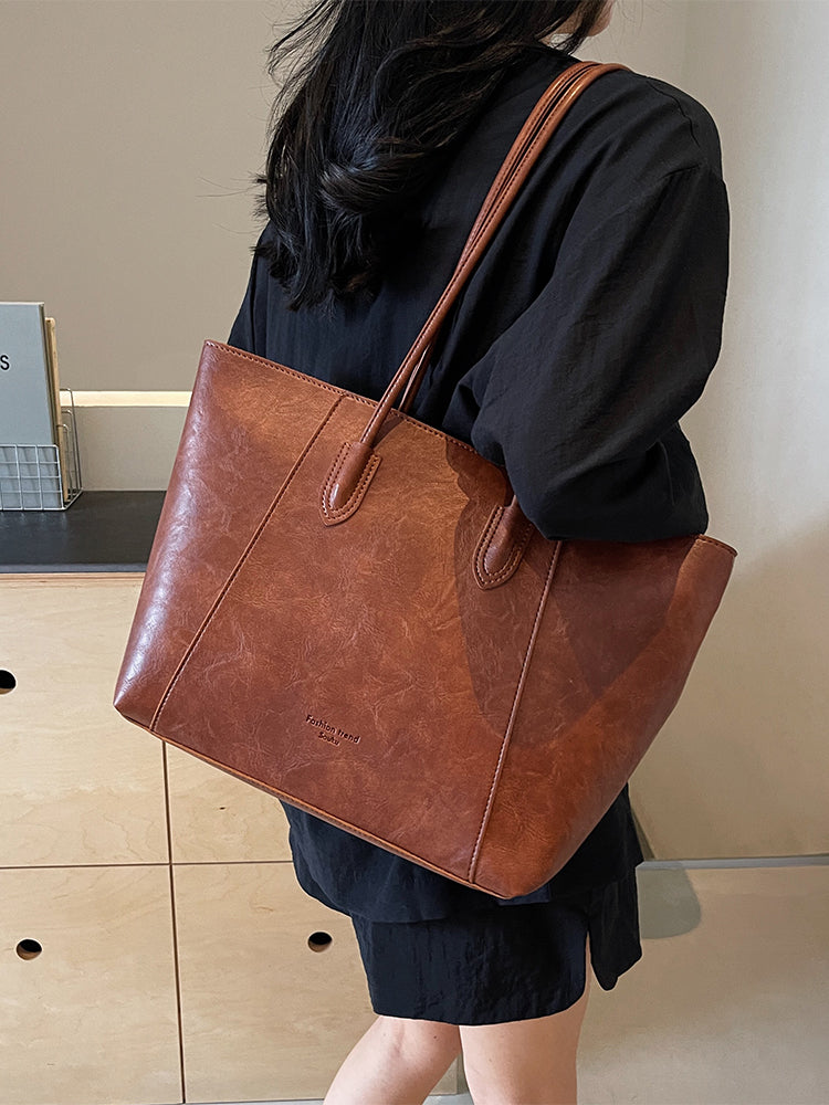 Merlad Tote Bag, New Style, High-End Retro Shoulder Bag, Large Capacity Tote Bag, Commuter Bag, Birthday Gift, Gift for Friends, Gift for Mothers, Gift for Wives