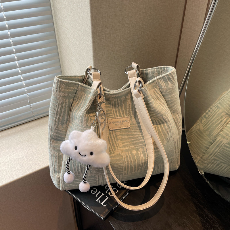 Stylish and spacious new women's shoulder bag, versatile and suitable for commuting or work, tote bag. Perfect as a birthday gift or other present.