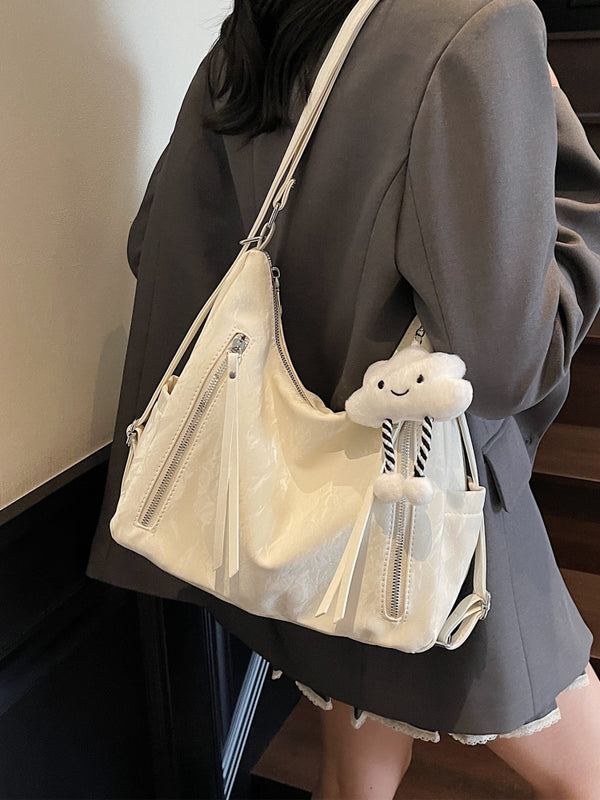 Multifunctional crossbody bag, new style, high-end commuter shoulder bag, large capacity tote bag, perfect as a birthday gift for mom, friends, or wife.