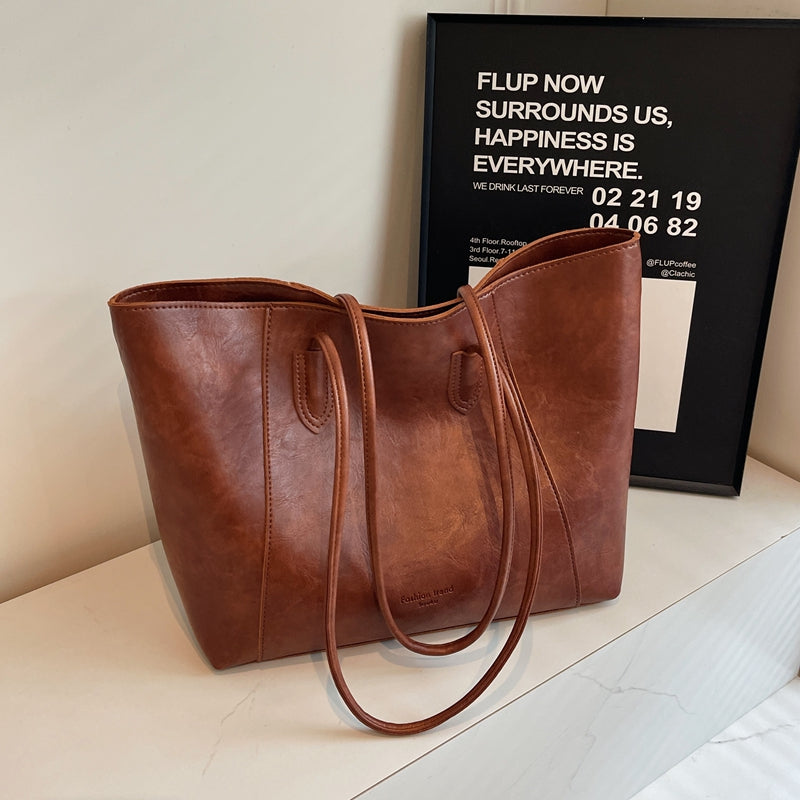 Merlad Tote Bag, New Style, High-End Retro Shoulder Bag, Large Capacity Tote Bag, Commuter Bag, Birthday Gift, Gift for Friends, Gift for Mothers, Gift for Wives