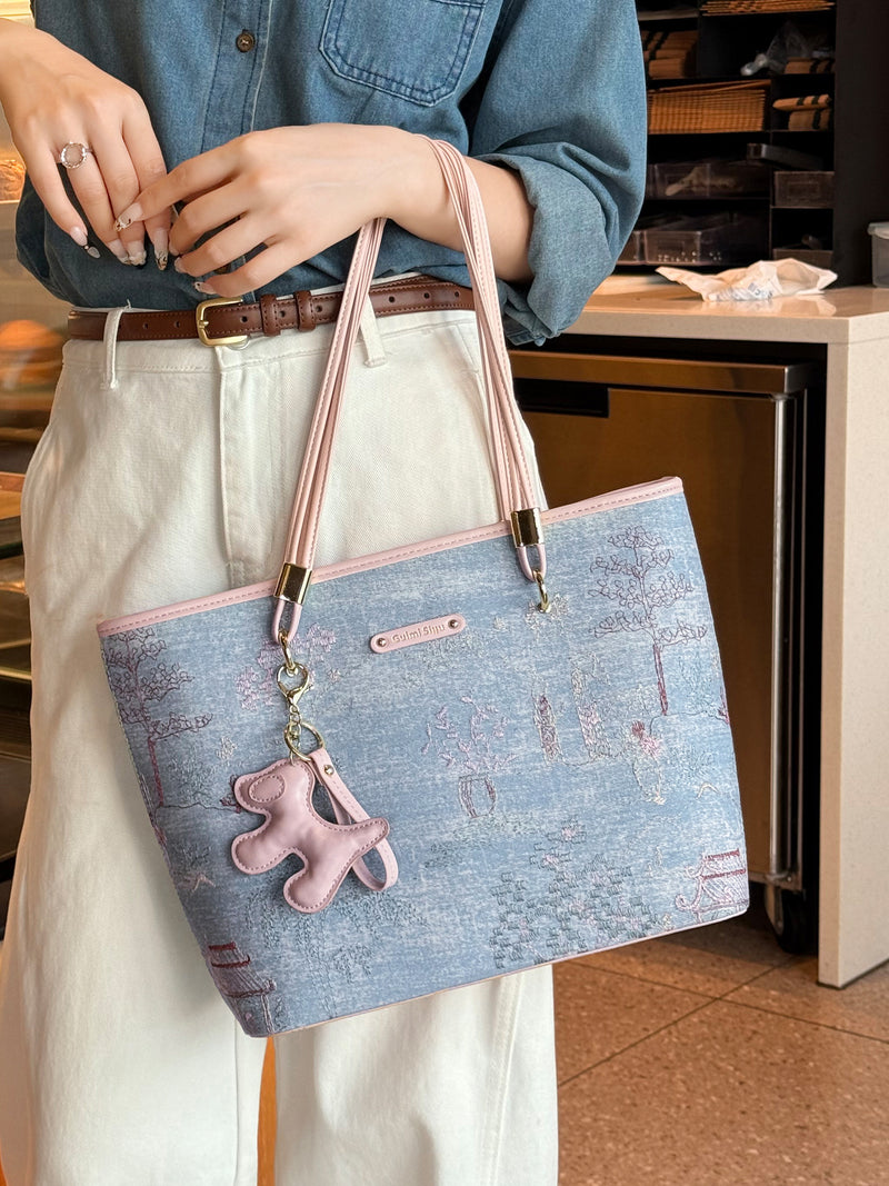 Original women's tote bag, new style, large capacity, versatile, perfect for work or commuting, ideal as a birthday gift, for mom, or for wife.