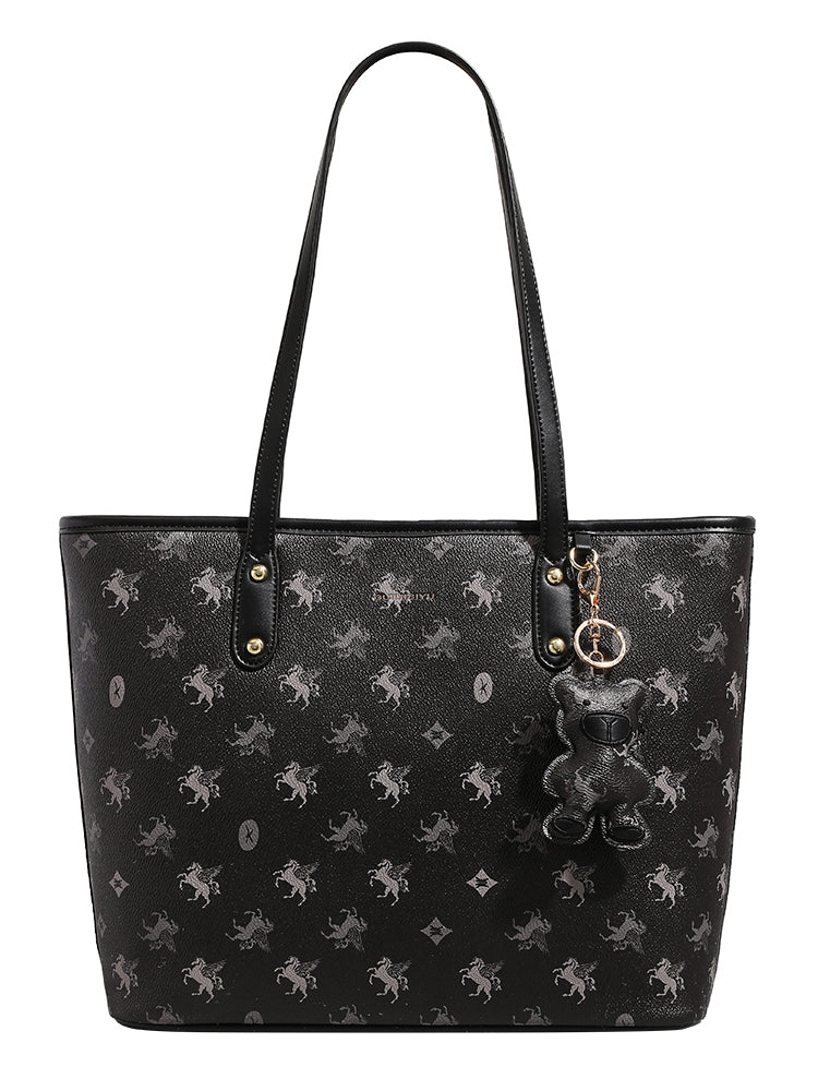 Women's original tote bag, new style, large capacity, commuter shoulder bag, class bag, handbag, underarm bag