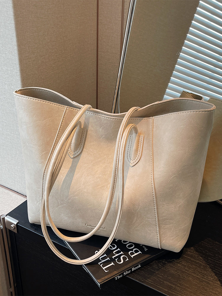 Merlad Tote Bag, New Style, High-End Retro Shoulder Bag, Large Capacity Tote Bag, Commuter Bag, Birthday Gift, Gift for Friends, Gift for Mothers, Gift for Wives